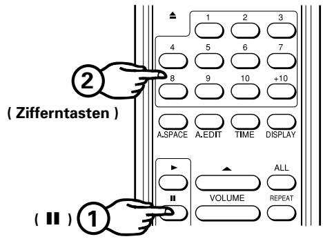 DENON DCD-685 - ① Mit dem direktem Suchverfahren - 1