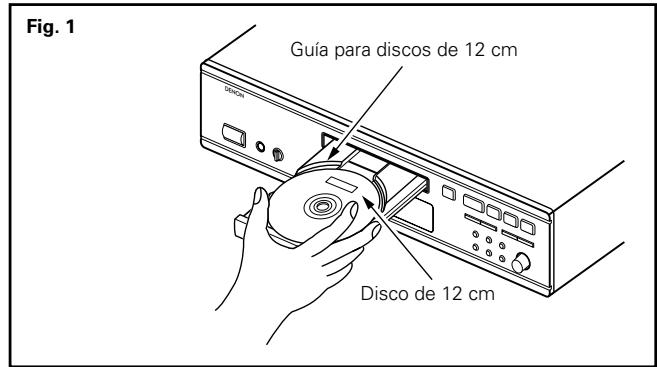 DENON DCD-685 - Cómo cargar un disco - 1