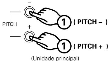 DENON DCD-685 - Mudança da velocidade da reprodução - 1
