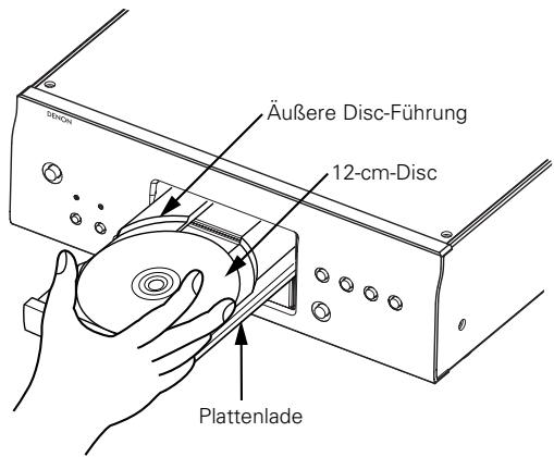 DENON DCD-SA1 - Einlagen von Discs - 1