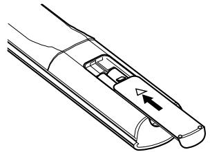 DENON DCD-SA1 - Einlagen der Batterien - 3