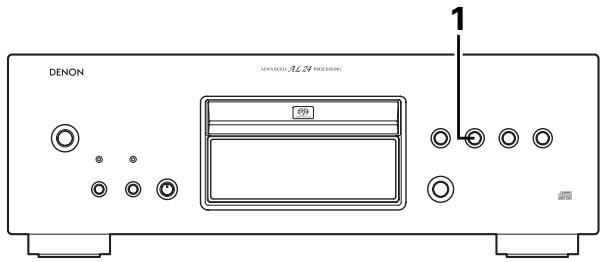 DENON DCD-SA1 - Arrêt de la reproduction - 1