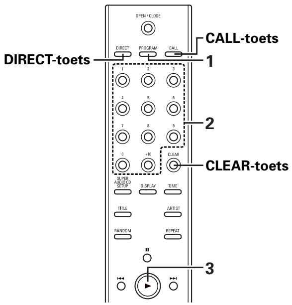 DENON DCD-SA1 - [Geprogrammeerd aftspelen] - 1