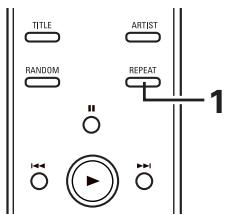 DENON DCD-SA1 - [Ripetizione di un brano] - 1