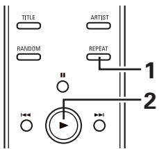 DENON DCD-SA1 - [Ripetizione di tutti i brani] - 1