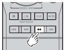 DENON DN-C640 - Recherche manuelle vers l'arrière - 2