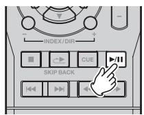 DENON DN-C640 - Lancement de la lecture - 2