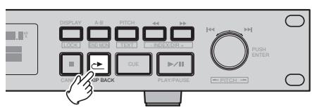 DENON DN-C640 - Saut vers l'arrière - 1