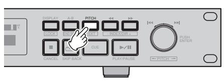 DENON DN-C640 - Commande de vitesse - 1