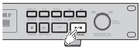 DENON DN-C640 - Répartition d'une seule plage - 2
