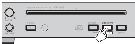DENON DN-C640 - Utilisation du panneau avant - 1