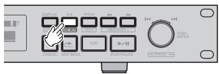 DENON DN-C640 - Contrôle de fin de page - 1