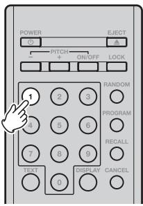DENON DN-C640 - Exemple : pour faire la lecture de la plage 12 - 1