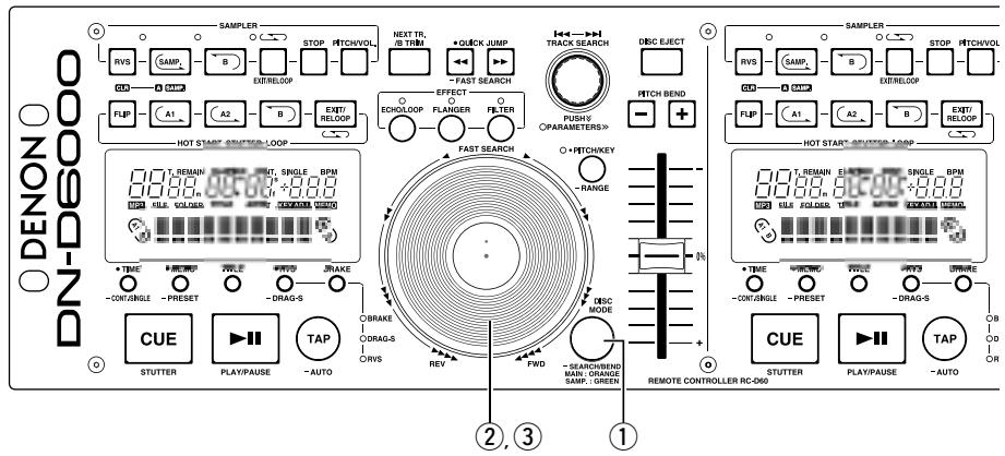 DENON DN-D6000 - SCRATCH - 1