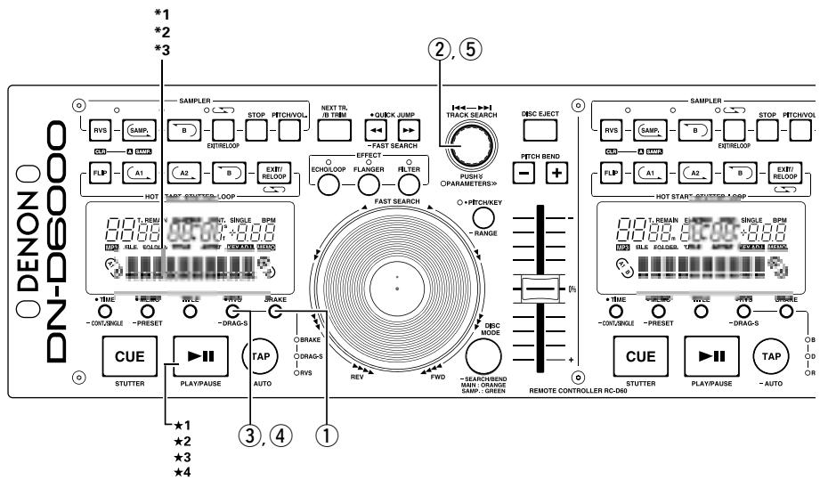 DENON DN-D6000 - PLATTER EFFECT - 1