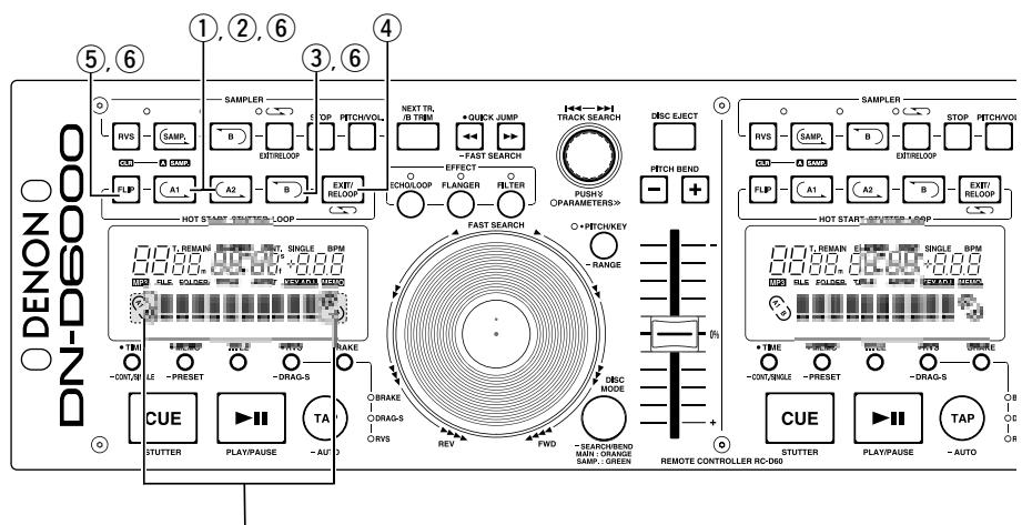 DENON DN-D6000 - SEAMLESS LOOP/HOT START/STUTTER - 1