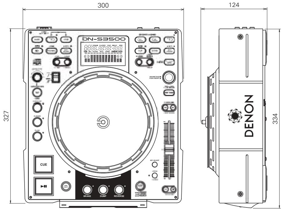 DENON DN-S3500 - Specifications - 1