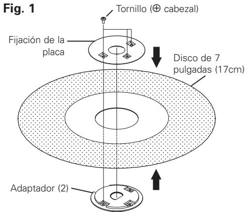 DENON DN-S3500 - - Accesorios de adaptor de disco de 7 pulgadas (17cm) - 1