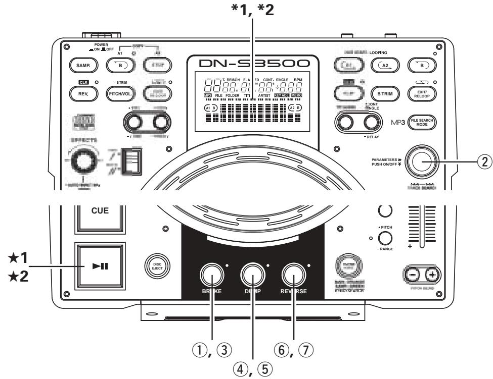 DENON DN-S3500 - PLATTER EFFECT - 1