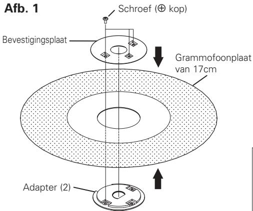 DENON DN-S3500 - - Adapteraccessoires voor grammofoonplaten van 17cm - 1
