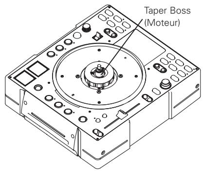 DENON DN-S3500 - Installation du plateau, du DISQUE scratch et du TAPIS anti-derapant - 2