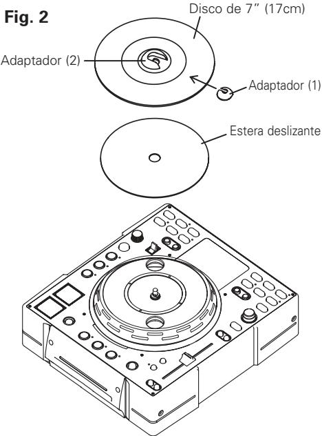 DENON DN-S3500 - - Accesorios de adaptor de disco de 7 pulgadas (17cm) - 2