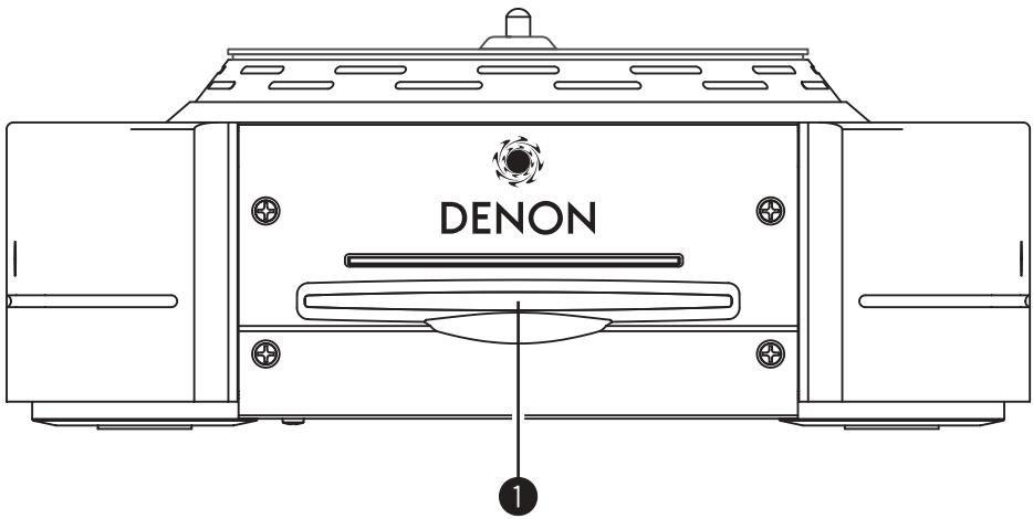 DENON DN-S3500 - FRONT PANEL DIAGRAM / VORDERES BEDIENFELD-SCHEMA / SCHEMA DU PANNEAU AVANT / SCHEMA PANNEAU AVANT / DIAGRAMA DEL PANEL FRONTAL / OVERZICT VAN VOORPANEL / FRONTPANELEN - 1