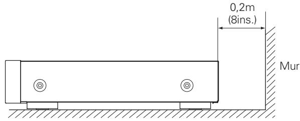 DENON DN-V310 - Precautions d'installation - 2