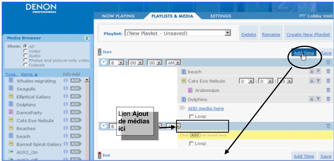 DENON DN-V755 - Ajouter des séquences - 1