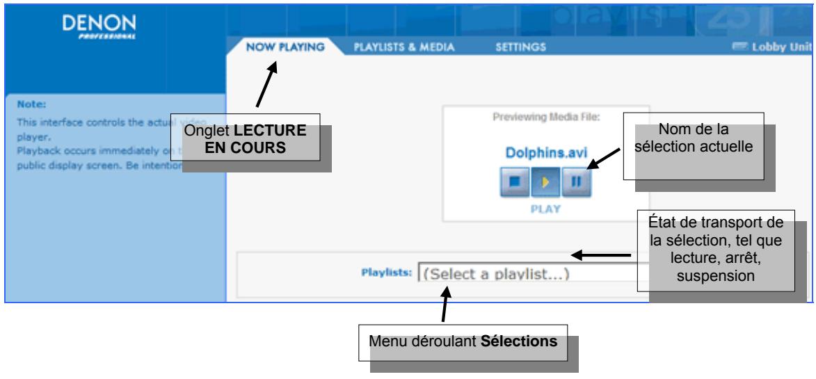 DENON DN-V755 - Lire une sélection - 1