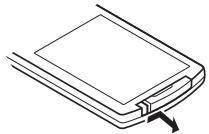 DENON ASD-3N - Insertion des piles - 1