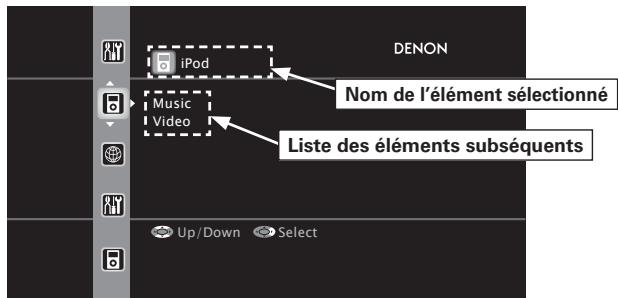 DENON ASD-3W - Examples d'affichages de l'écran de l'interface graphique GUI - 1