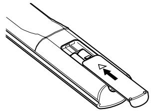 DENON DCD-2010AE - Inserting the batteries - 3
