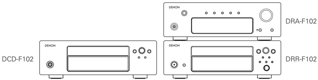 DENON DF-102 - Disposition recommandée du système - 1