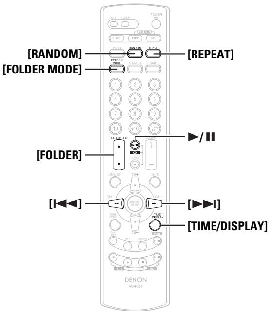 DENON DF-102 - - Mode disque (mode dossier : OFF) - 2