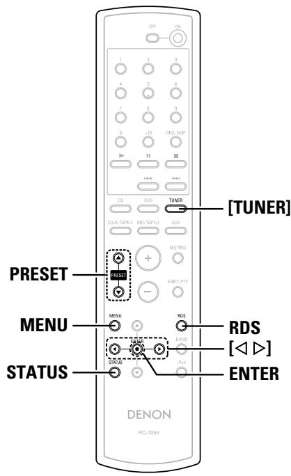DENON DRA-500AE - Recherche PTV - 2