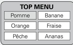 DENON S-102 - Utilisation du Top menu/Menu DVD (DVD Video) - 1