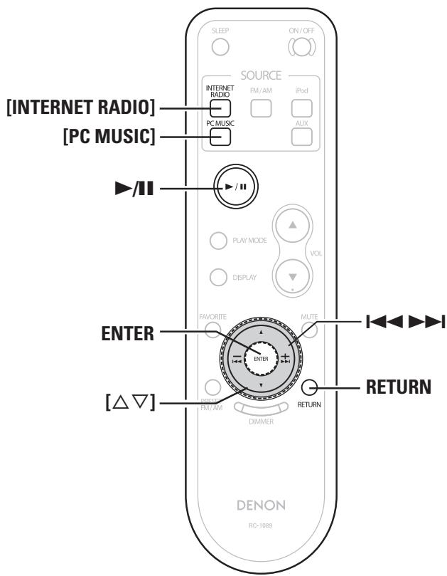 DENON S-32 - Utilisation de l'audio sur réseau - 2