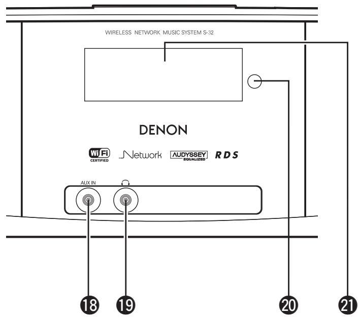 DENON S-32 - Panneau avant - 1