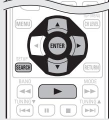 DENON AVR-2311 - Appuyez sur ENTER, ou la lecture débute. - 1