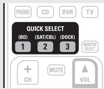 DENON AVR-2311 - Sélectionnez le réglage souhaité pour les éléments ci-dessous. - 1