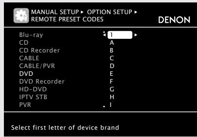 DENON AVR-2311 - Appuyez sur AMP pour permettre la télécommande en mode d'utilisation de l'amplificateur. - 4