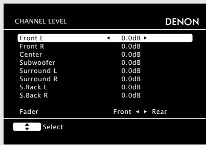 DENON AVR-2311 - Appuyez sur ZONE SELECT pour sélectionner le mode ZONE "MAIN". - 1