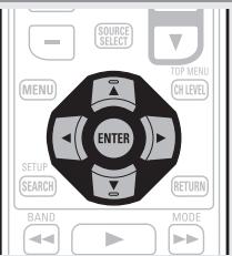 DENON AVR-2311 - Utilisations du menu d'attribution d'entrée - 1