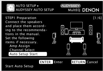 DENON AVR-2311 - Connectez le microphone de configuration. - 3