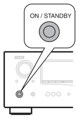 DENON AVR-2311 - Témoin d'alimentation en mode veille - 3