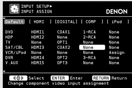 DENON AVR-3310 - Appuyez sur MENU. - 3