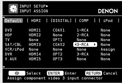 DENON AVR-3310 - Appuyez sur MENU. - 4