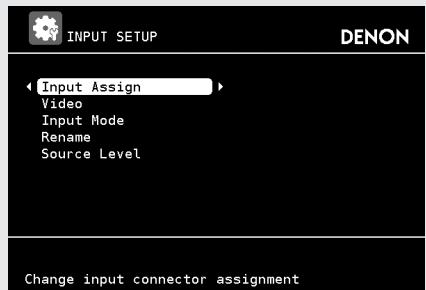 DENON AVR-3310 - Appuyez sur MENU. - 2