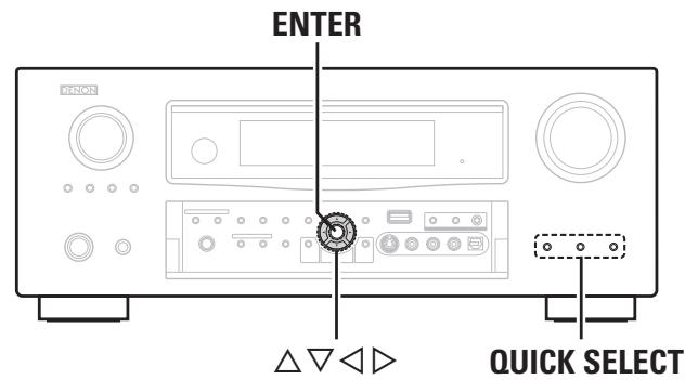 DENON AVR-3310 - Symboles utilisés pour indiquer les touches dans ce manuel - 1